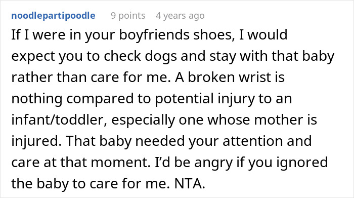 Guy Really Upset His Nurse Girlfriend Prioritized Dogs And A Baby During A Car Crash Guy Really Upset His Nurse Girlfriend Prioritized Dogs And A Baby During A Car Crash
