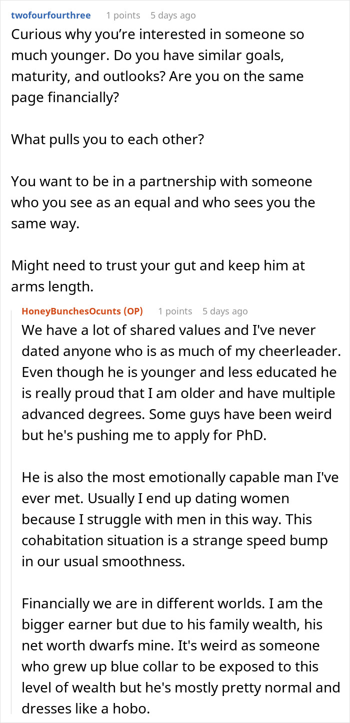 Woman Puts Brakes On Moving In With Wealthy BF, Fears She’ll Be His Butler, Not His Partner Woman Puts Brakes On Moving In With Wealthy BF, Fears She’ll Be His Butler, Not His Partner