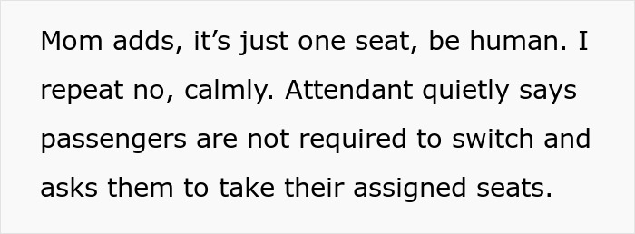 Rude Fam Tries To Bully Lady Out Of Plane Seat, Coworkers Brand Her A Villain For Refusing The Swap Rude Fam Tries To Bully Lady Out Of Plane Seat, Coworkers Brand Her A Villain For Refusing The Swap