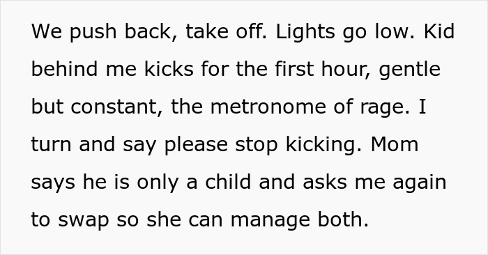 Rude Fam Tries To Bully Lady Out Of Plane Seat, Coworkers Brand Her A Villain For Refusing The Swap Rude Fam Tries To Bully Lady Out Of Plane Seat, Coworkers Brand Her A Villain For Refusing The Swap