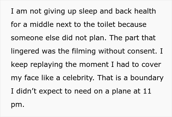 Rude Fam Tries To Bully Lady Out Of Plane Seat, Coworkers Brand Her A Villain For Refusing The Swap Rude Fam Tries To Bully Lady Out Of Plane Seat, Coworkers Brand Her A Villain For Refusing The Swap