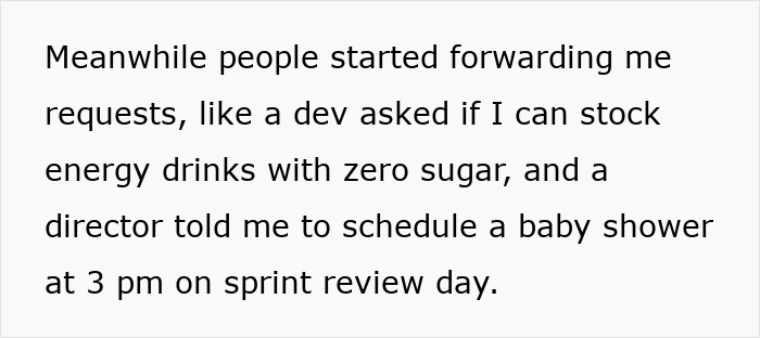 Analyst Asked To Stock Snacks And Plan Parties, HR Says She “Ruined The Vibe” By Refusing Free Labor Analyst Asked To Stock Snacks And Plan Parties, HR Says She “Ruined The Vibe” By Refusing Free Labor