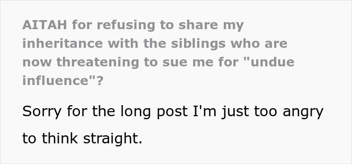 Man Gives $150K Each To 2 Kids, They Blow It, Get Mad As He Didn’t Leave Them An “Inheritance” Man Gives $150K Each To 2 Kids, They Blow It, Get Mad As He Didn’t Leave Them An “Inheritance”