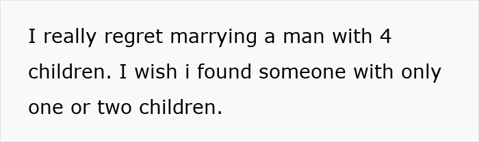 Woman Finds It Unfair She Has To Look After Hubby’s 4 Kids Every Weekend, Rethinks Marriage Woman Finds It Unfair She Has To Look After Hubby’s 4 Kids Every Weekend, Rethinks Marriage