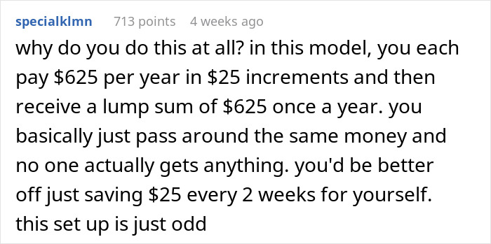 Woman’s Had Enough Of Family’s Greedy “Birthday Club”, Refuses To Cough Up Another Cent Woman’s Had Enough Of Family’s Greedy “Birthday Club”, Refuses To Cough Up Another Cent