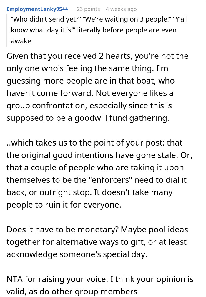 Woman’s Had Enough Of Family’s Greedy “Birthday Club”, Refuses To Cough Up Another Cent Woman’s Had Enough Of Family’s Greedy “Birthday Club”, Refuses To Cough Up Another Cent