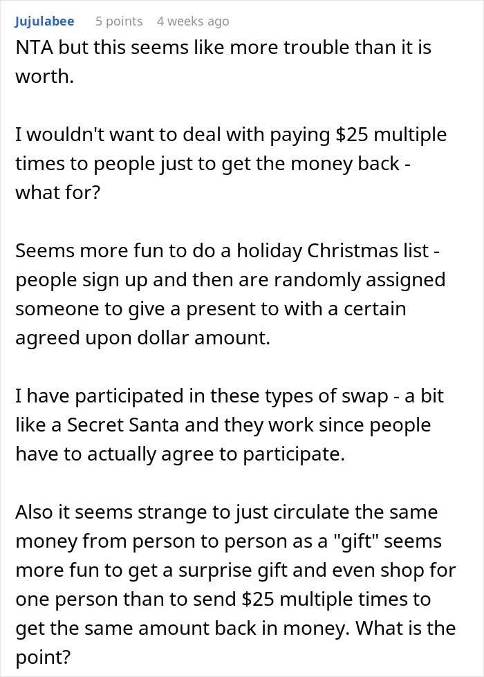Woman’s Had Enough Of Family’s Greedy “Birthday Club”, Refuses To Cough Up Another Cent Woman’s Had Enough Of Family’s Greedy “Birthday Club”, Refuses To Cough Up Another Cent