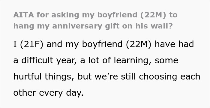 Girlfriend Pushes Her Love Language On Boyfriend, Throws A Fit When He Rejects Her Unwanted Gift Girlfriend Pushes Her Love Language On Boyfriend, Throws A Fit When He Rejects Her Unwanted Gift