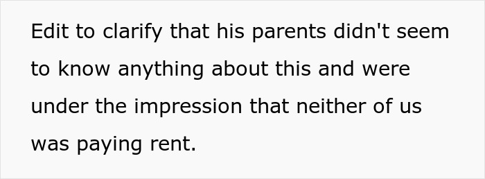 GF Keeps Sending $1K/Month To BF For Rent, Horrified After Learning His Parents Own The House GF Keeps Sending $1K/Month To BF For Rent, Horrified After Learning His Parents Own The House