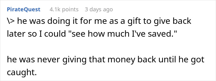 GF Keeps Sending $1K/Month To BF For Rent, Horrified After Learning His Parents Own The House GF Keeps Sending $1K/Month To BF For Rent, Horrified After Learning His Parents Own The House
