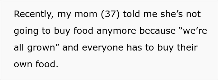 Mom Asks 17YO To Fend For Herself As She’s “Grown Up”, Teen Snaps And Asks Why She Had Kids Mom Asks 17YO To Fend For Herself As She’s “Grown Up”, Teen Snaps And Asks Why She Had Kids