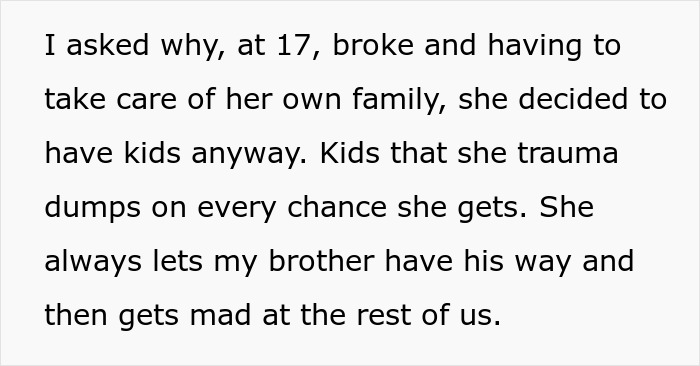 Mom Asks 17YO To Fend For Herself As She’s “Grown Up”, Teen Snaps And Asks Why She Had Kids Mom Asks 17YO To Fend For Herself As She’s “Grown Up”, Teen Snaps And Asks Why She Had Kids