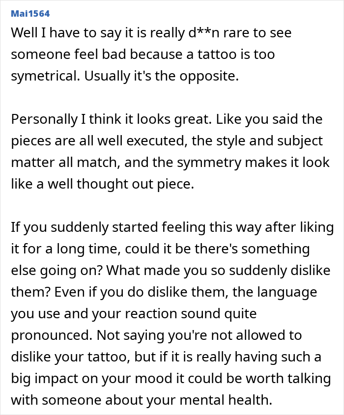 “I’ve Completely Ruined My Life”: Man’s Emotional Post On Tattoo Regret And Depression Goes Mega Viral “I’ve Completely Ruined My Life”: Man’s Emotional Post On Tattoo Regret And Depression Goes Mega Viral