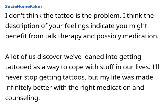 “I’ve Completely Ruined My Life”: Man’s Emotional Post On Tattoo Regret And Depression Goes Mega Viral “I’ve Completely Ruined My Life”: Man’s Emotional Post On Tattoo Regret And Depression Goes Mega Viral
