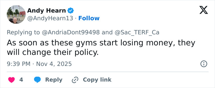 “Enough Is Enough”: People Cancel Gym Memberships Over “Disgusting” Incident Involving Trans Lady “Enough Is Enough”: People Cancel Gym Memberships Over “Disgusting” Incident Involving Trans Lady