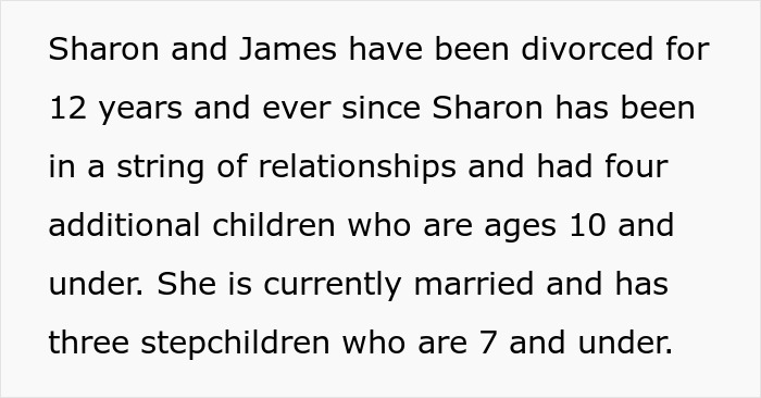 Man Confused Why His Wife Refuses To Provide Childcare For His Ex-Wife’s 9 Kids Man Confused Why His Wife Refuses To Provide Childcare For His Ex-Wife’s 9 Kids