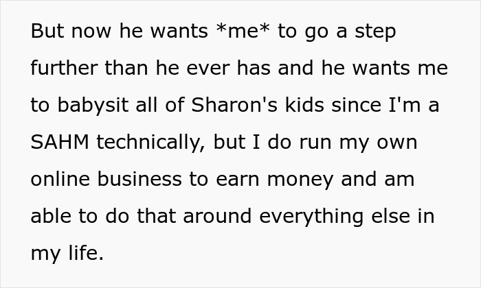 Man Confused Why His Wife Refuses To Provide Childcare For His Ex-Wife’s 9 Kids Man Confused Why His Wife Refuses To Provide Childcare For His Ex-Wife’s 9 Kids