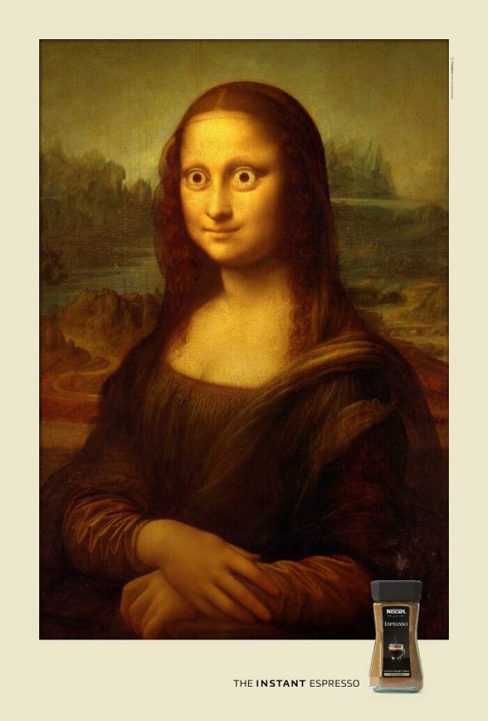 The Mona Lisa In Ads: 27 Clever Campaigns Featuring The Iconic Painting The Mona Lisa In Ads: 27 Clever Campaigns Featuring The Iconic Painting