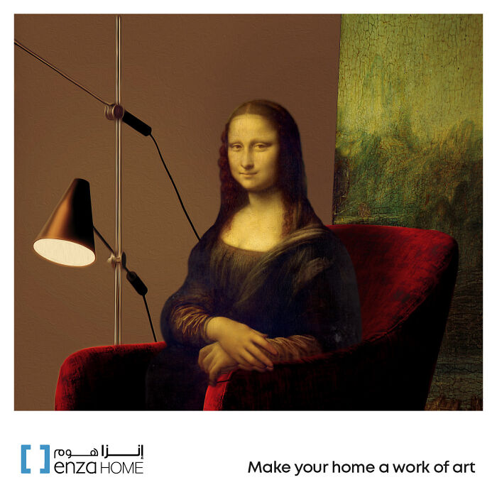 The Mona Lisa In Ads: 27 Clever Campaigns Featuring The Iconic Painting The Mona Lisa In Ads: 27 Clever Campaigns Featuring The Iconic Painting