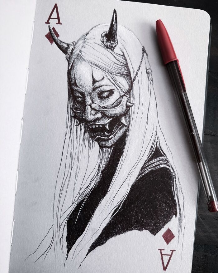 This Las Vegas Artist Blends Horror And Beauty In These Emotional, Unsettling Drawings (35 Pics) This Las Vegas Artist Blends Horror And Beauty In These Emotional, Unsettling Drawings (35 Pics)