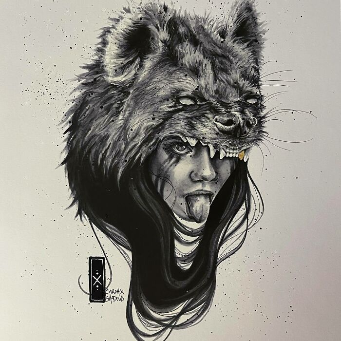 This Las Vegas Artist Blends Horror And Beauty In These Emotional, Unsettling Drawings (35 Pics) This Las Vegas Artist Blends Horror And Beauty In These Emotional, Unsettling Drawings (35 Pics)