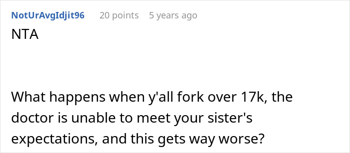 Sibling Is Pressured To Help Pay For Plastic Surgery That Will Supposedly Cure Sister’s BDD Sibling Is Pressured To Help Pay For Plastic Surgery That Will Supposedly Cure Sister’s BDD