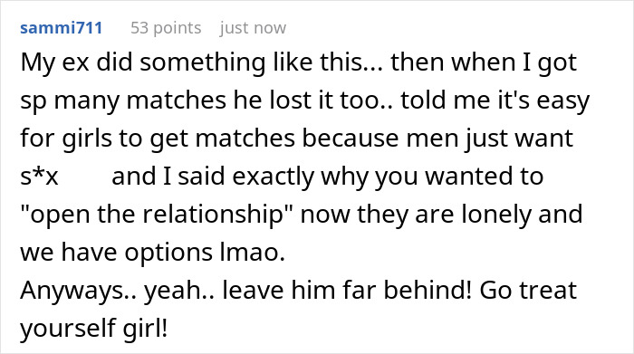Man Upset GF Is Going On Dates After He Suggested An Open Relationship As Nobody Else Wants Him Man Upset GF Is Going On Dates After He Suggested An Open Relationship As Nobody Else Wants Him