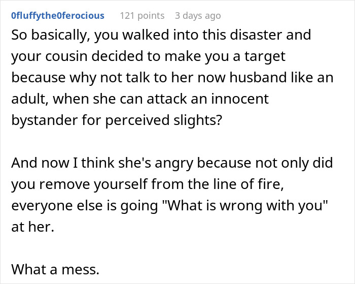 Woman Asks If She Should Go No-Contact With Bridezilla Cousin After Disastrous Dress Drama Woman Asks If She Should Go No-Contact With Bridezilla Cousin After Disastrous Dress Drama