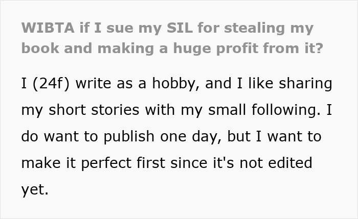 “I Was Not Bluffing”: Woman Steals SIL’s Book And Publishes It, Ends Up Losing Every Cent She Made “I Was Not Bluffing”: Woman Steals SIL’s Book And Publishes It, Ends Up Losing Every Cent She Made