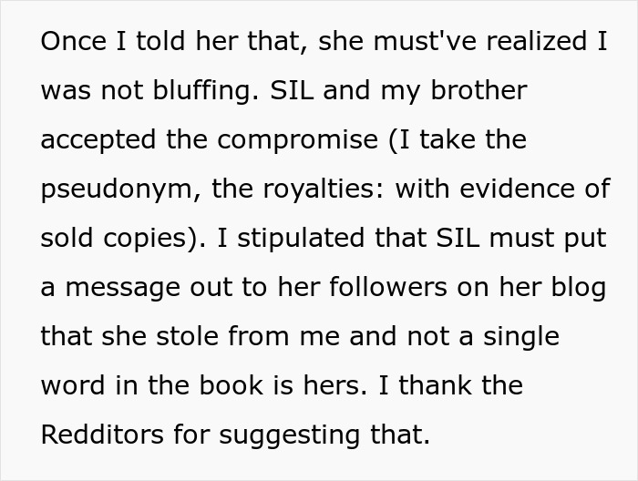 “I Was Not Bluffing”: Woman Steals SIL’s Book And Publishes It, Ends Up Losing Every Cent She Made “I Was Not Bluffing”: Woman Steals SIL’s Book And Publishes It, Ends Up Losing Every Cent She Made