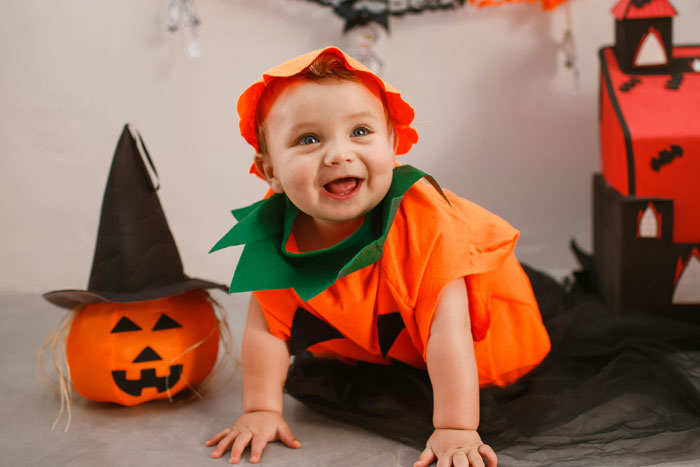 New Mom Refuses To Miss 400-Person Halloween Bash, Takes Her Baby With Her, Partner Is Shocked