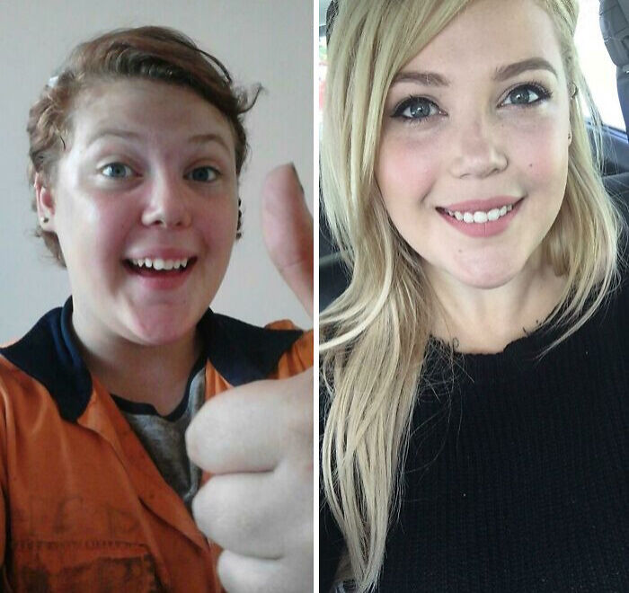 92 Stunning Before-And-Afters That Prove Anyone Can Completely Reinvent Themselves 92 Stunning Before-And-Afters That Prove Anyone Can Completely Reinvent Themselves