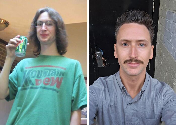 92 Stunning Before-And-Afters That Prove Anyone Can Completely Reinvent Themselves 92 Stunning Before-And-Afters That Prove Anyone Can Completely Reinvent Themselves