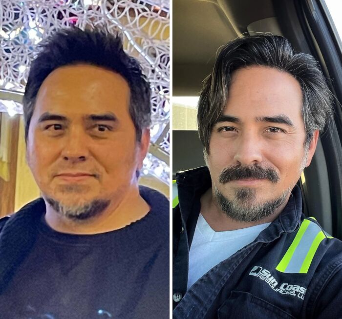 92 Stunning Before-And-Afters That Prove Anyone Can Completely Reinvent Themselves 92 Stunning Before-And-Afters That Prove Anyone Can Completely Reinvent Themselves