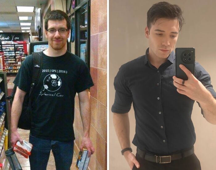 92 Stunning Before-And-Afters That Prove Anyone Can Completely Reinvent Themselves 92 Stunning Before-And-Afters That Prove Anyone Can Completely Reinvent Themselves