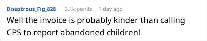 Mom Thinks She Can Use Her Sister As Free Babysitter 24/7, Gets A Reality Check With A $312 Bill Mom Thinks She Can Use Her Sister As Free Babysitter 24/7, Gets A Reality Check With A $312 Bill