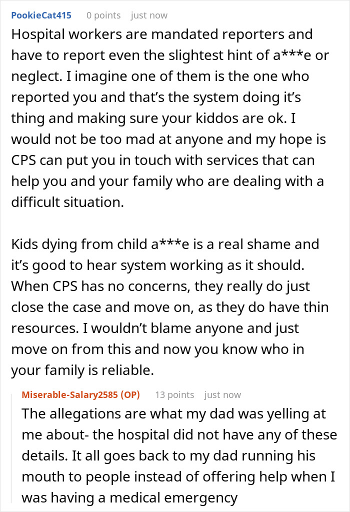 “My Family Called CPS While I Was In The Hospital Fighting For My Life” “My Family Called CPS While I Was In The Hospital Fighting For My Life”