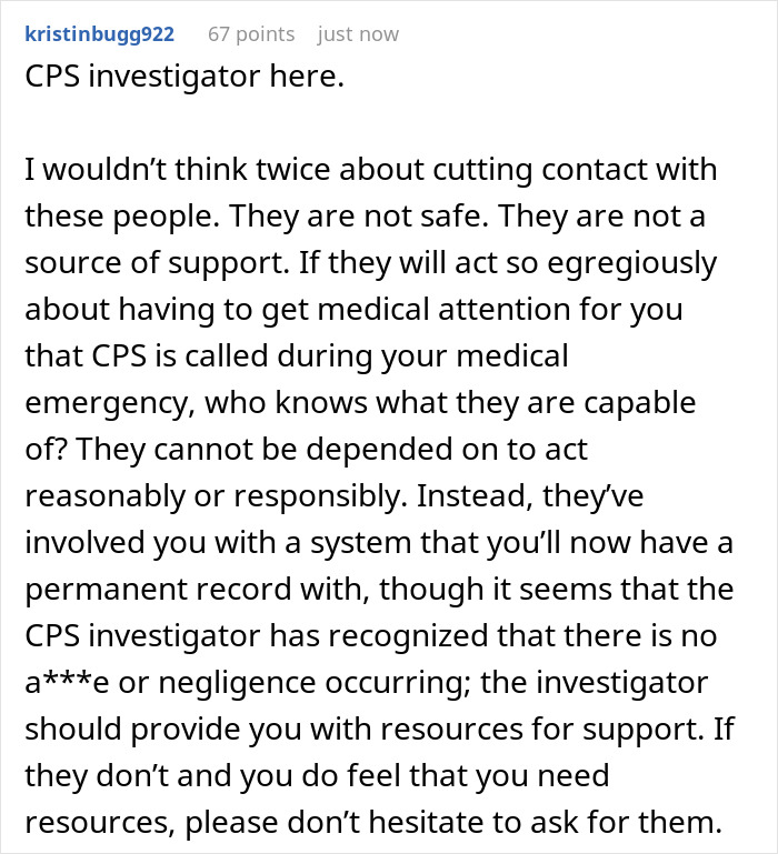 “My Family Called CPS While I Was In The Hospital Fighting For My Life” “My Family Called CPS While I Was In The Hospital Fighting For My Life”