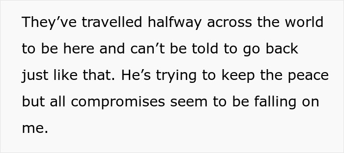 Guy Keeps Telling Pregnant Wife To “Adjust” For His Parents, Even When It Makes Her Uncomfortable Guy Keeps Telling Pregnant Wife To “Adjust” For His Parents, Even When It Makes Her Uncomfortable
