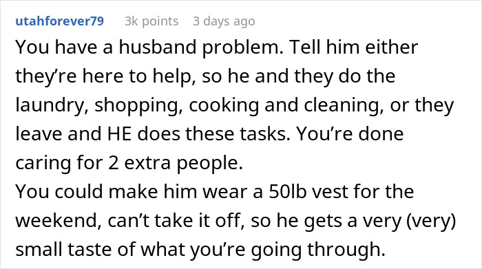 Guy Keeps Telling Pregnant Wife To “Adjust” For His Parents, Even When It Makes Her Uncomfortable Guy Keeps Telling Pregnant Wife To “Adjust” For His Parents, Even When It Makes Her Uncomfortable