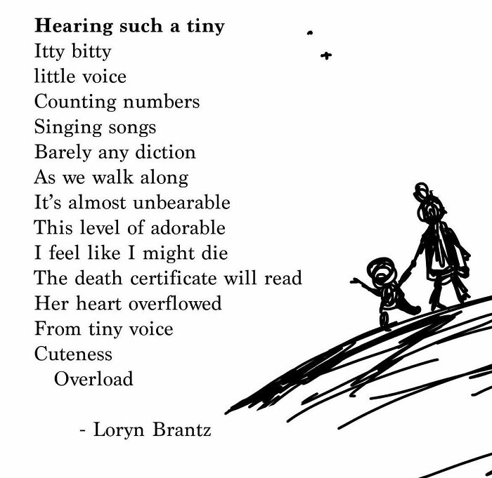 “Poems Of Parenting”: 36 New And Funny And Wholesome Moments Captured In Verse By Loryn Brantz “Poems Of Parenting”: 36 New And Funny And Wholesome Moments Captured In Verse By Loryn Brantz