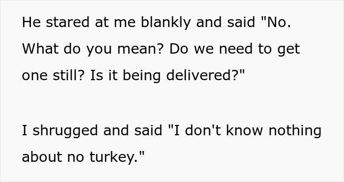 Man Assumes Wife Has Planned Entire Thanksgiving, Is Shocked When Nothing Is Done
