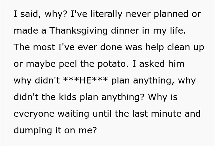 Man Assumes Wife Has Planned Entire Thanksgiving, Is Shocked When Nothing Is Done