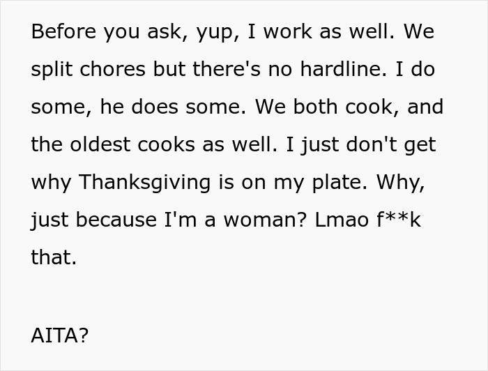 Man Assumes Wife Has Planned Entire Thanksgiving, Is Shocked When Nothing Is Done
