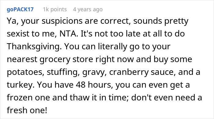Man Assumes Wife Has Planned Entire Thanksgiving, Is Shocked When Nothing Is Done