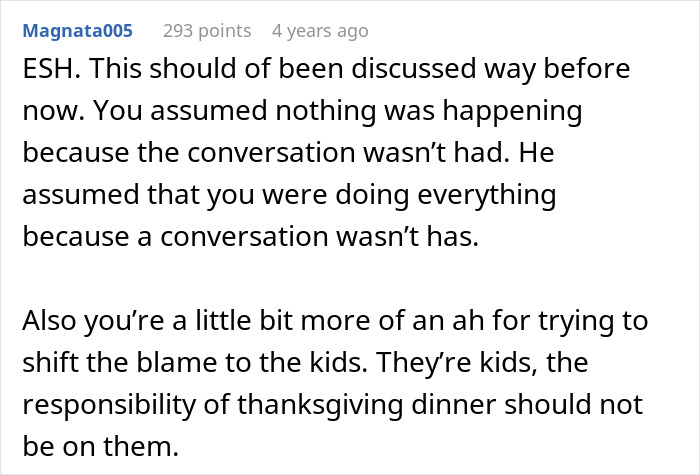 Man Assumes Wife Has Planned Entire Thanksgiving, Is Shocked When Nothing Is Done
