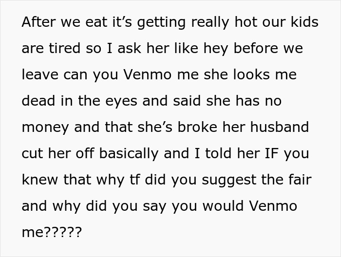Woman Takes Advantage Of Friend’s Kindness For Too Long, Acts Surprised When It’s Over Woman Takes Advantage Of Friend’s Kindness For Too Long, Acts Surprised When It’s Over