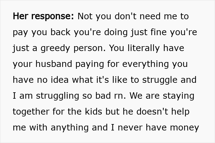 Woman Takes Advantage Of Friend’s Kindness For Too Long, Acts Surprised When It’s Over Woman Takes Advantage Of Friend’s Kindness For Too Long, Acts Surprised When It’s Over