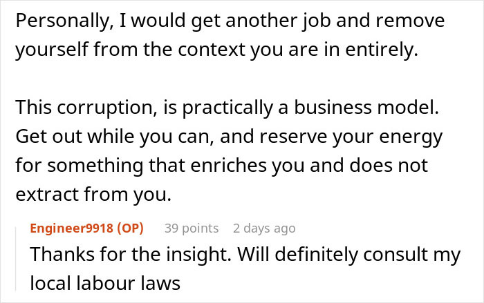 &#8220;Don&#8217;t Expect To Be Employed By The End Of The Day”: People Give Vengeful Employee A Reality Check