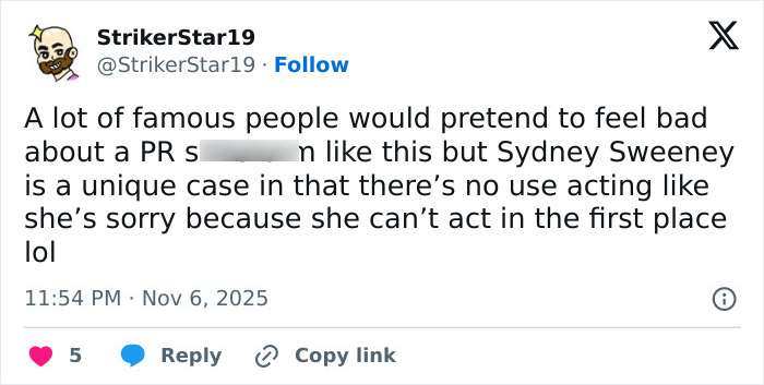 &#8220;Now I Understand Why People Hate Her&#8221;: Sydney Sweeney&#8217;s New Comments On Jeans Scandal Spark Fury